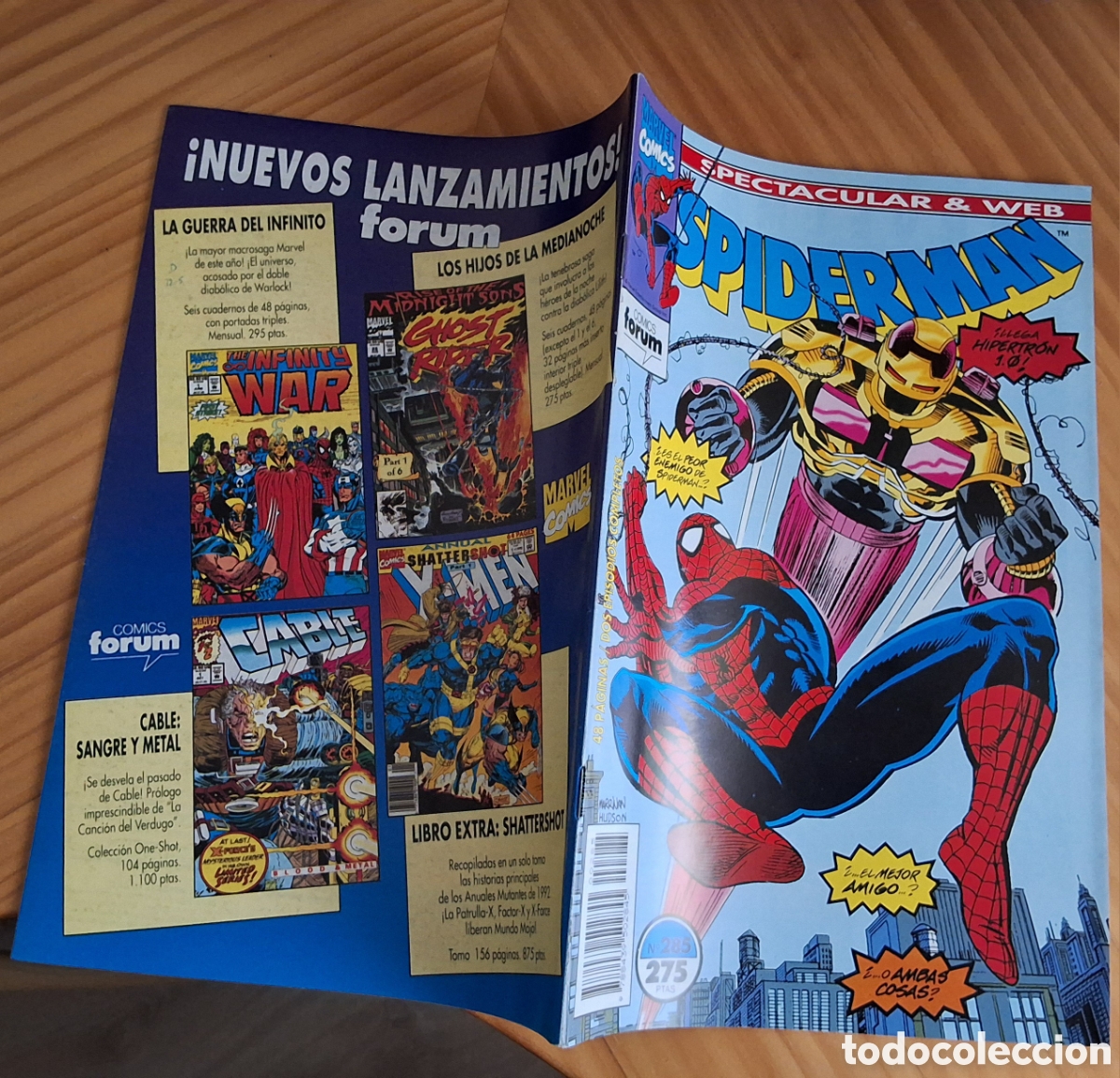 C&oacute;mics: Spiderman espectacular web comic forum grapa numero 285 - Foto 1