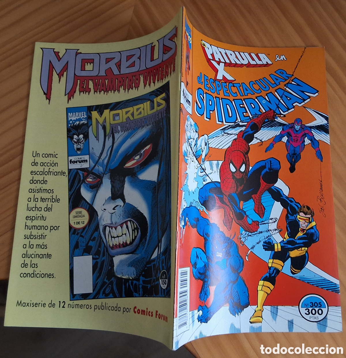 Comics: Spiderman patrulla X espectacular comic forum grapa numero 305