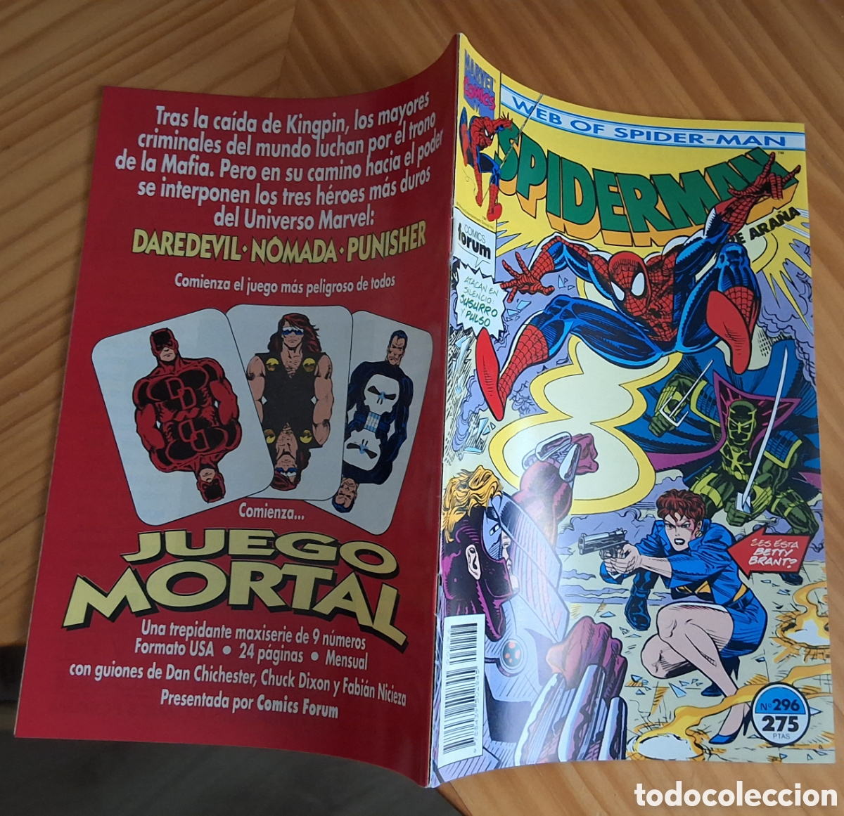 C&oacute;mics: Spiderman web comic forum grapa numero 296 - Foto 1