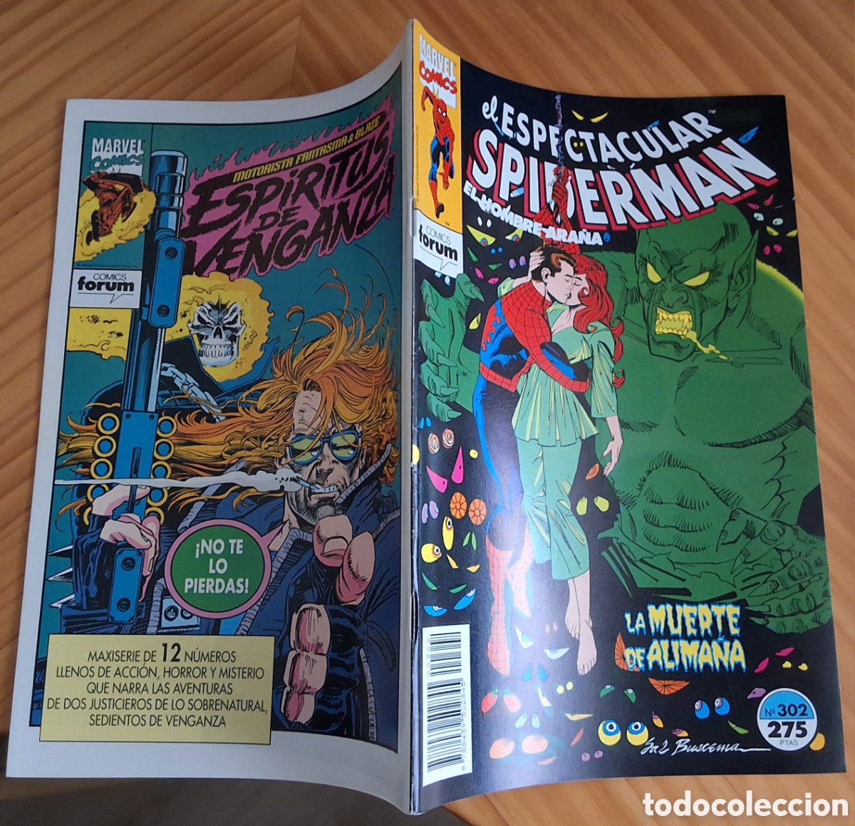 Comics: Spiderman espectacular comic forum grapa numero 302