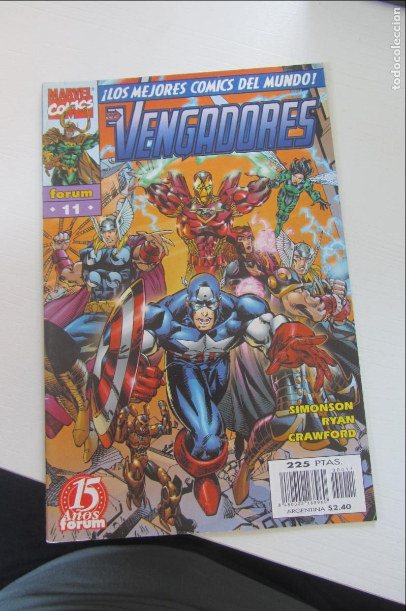C&oacute;mics: LOS VENGADORES N&ordm; 11 HEROES REBORN FORUM arx303