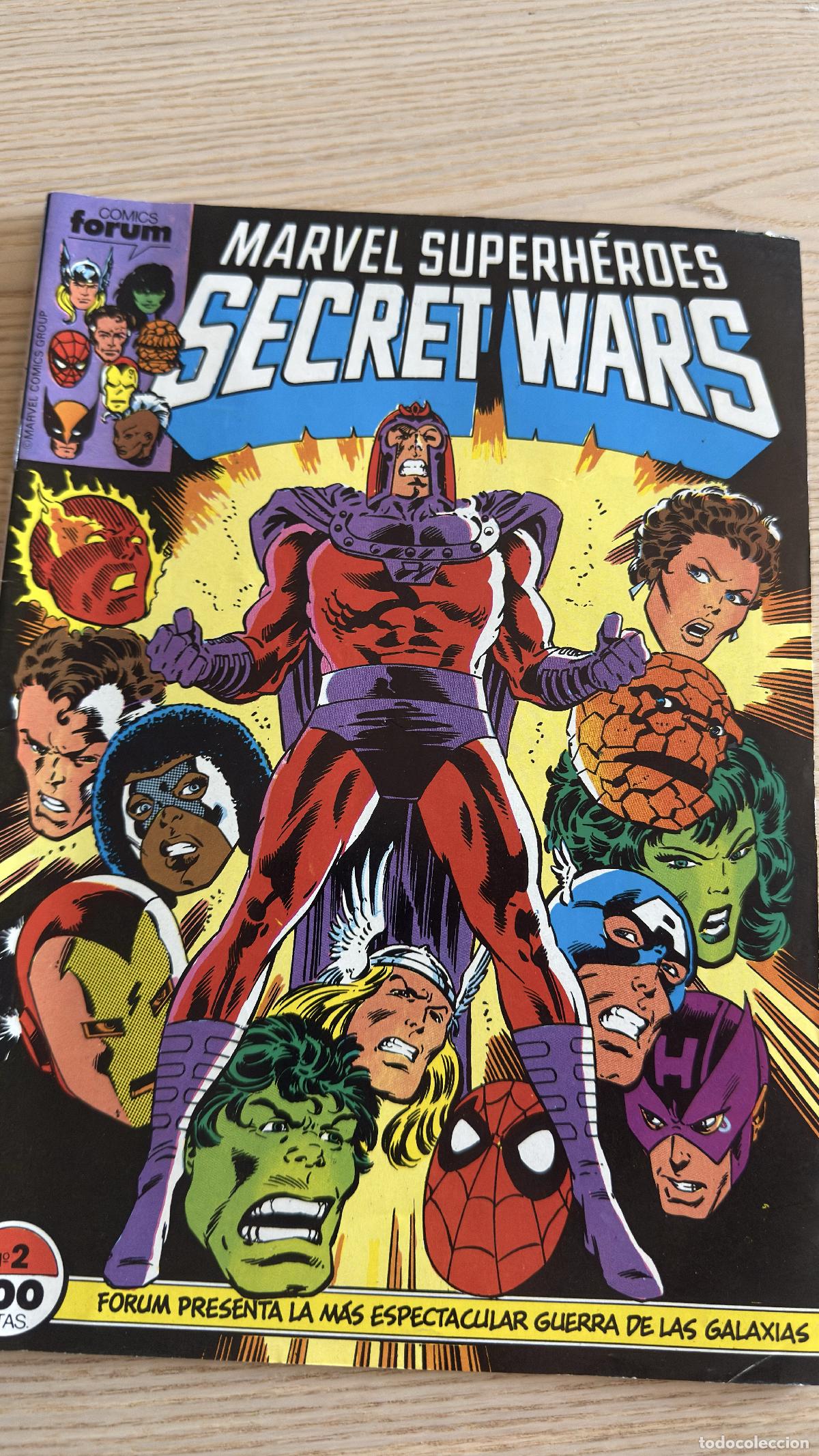 Comics: Colecci&oacute;n Completa Secret Wars (N&ordm; 1 al 12) - C&oacute;mics Forum 1985 - Marvel