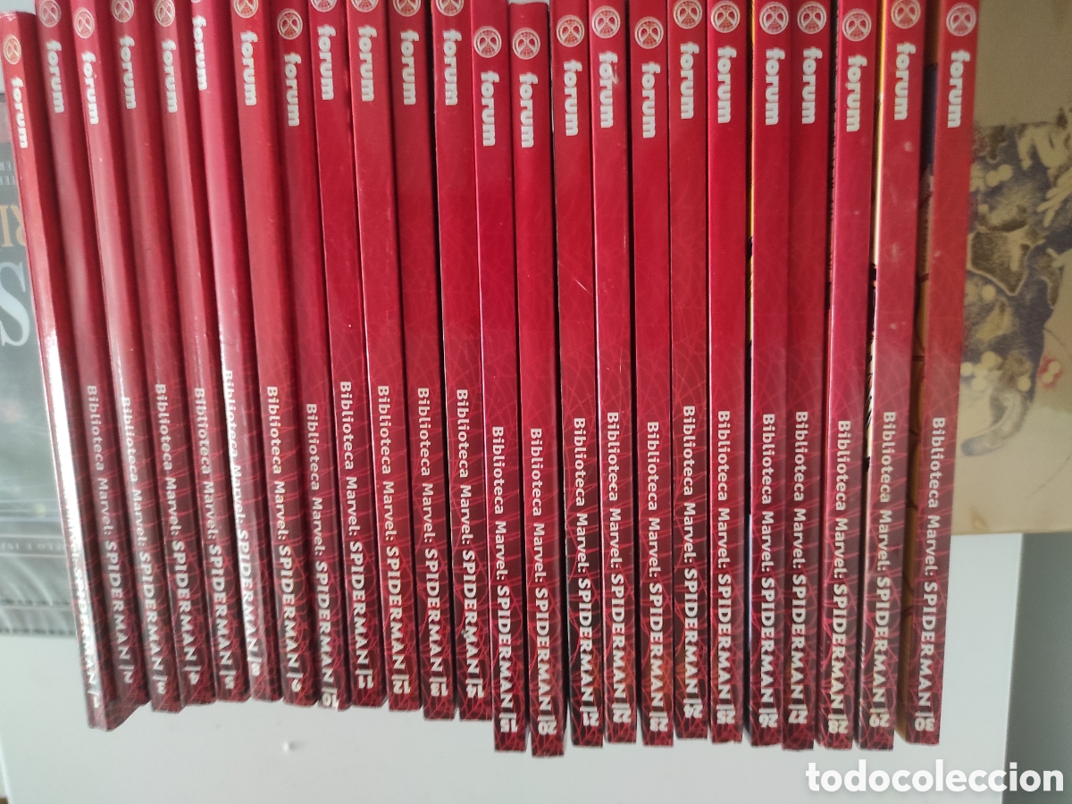 Comics: Colecci&oacute;n Spiderman Biblioteca Marvel (F&oacute;rum) Incompleta