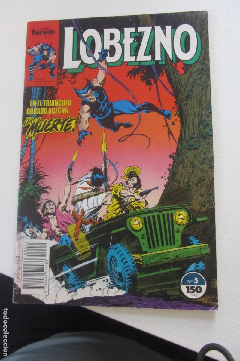 C&oacute;mics: LOBEZNO VOL. 1 n&ordm; 5 EN EL TRIANGULO DORADO ACECHA LA MUERTE FORUM arx90
