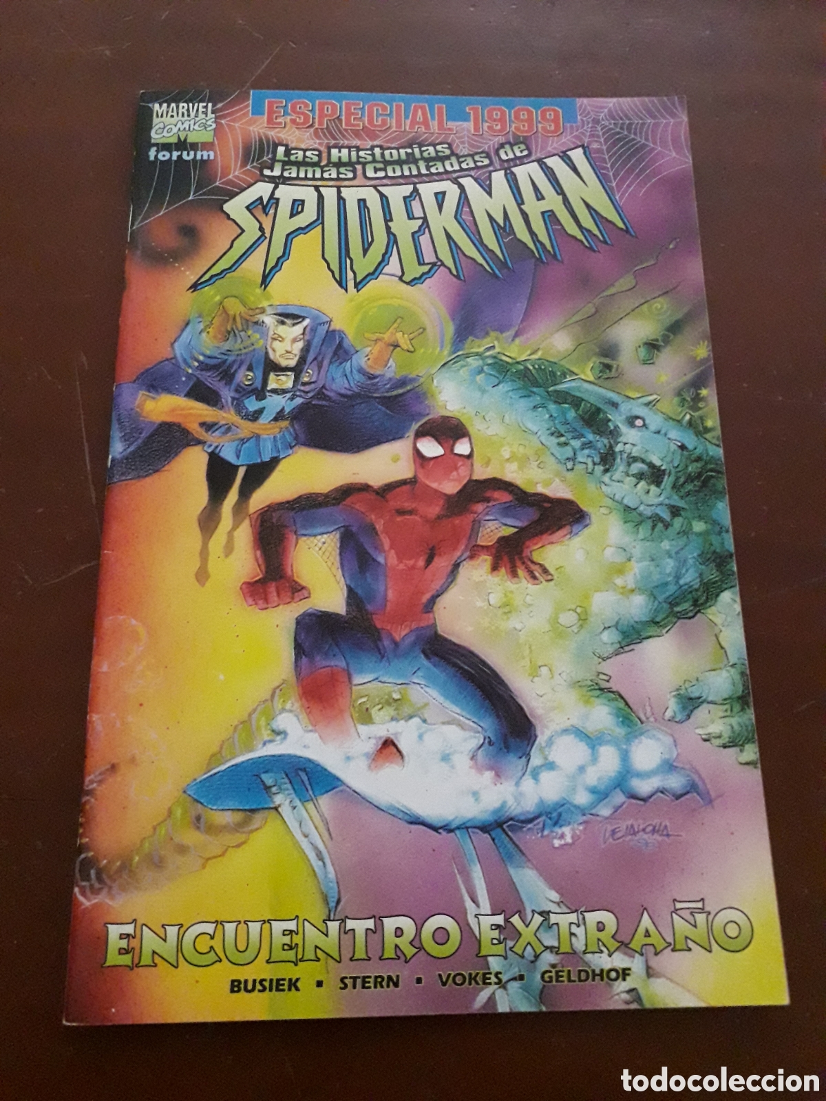 C&oacute;mics: LAS HISTORIAS JAM&Aacute;S CONTADAS DE SPIDERMAN. ESPECIAL 1999