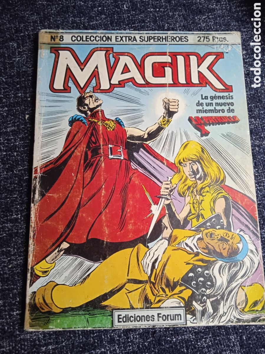 C&oacute;mics: EXTRA SUPERHEROES N&ordm; 8, MAGIK - edita : Forum - 1985