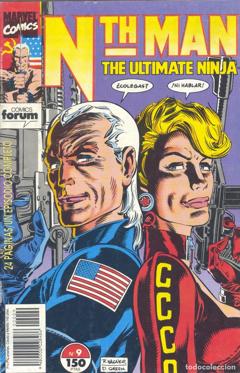 C&oacute;mics: NTH MAN. EL &Uacute;LTIMO NINJA 9. C&Oacute;MICS FORUM. PLANETA, 1992 - Foto 1