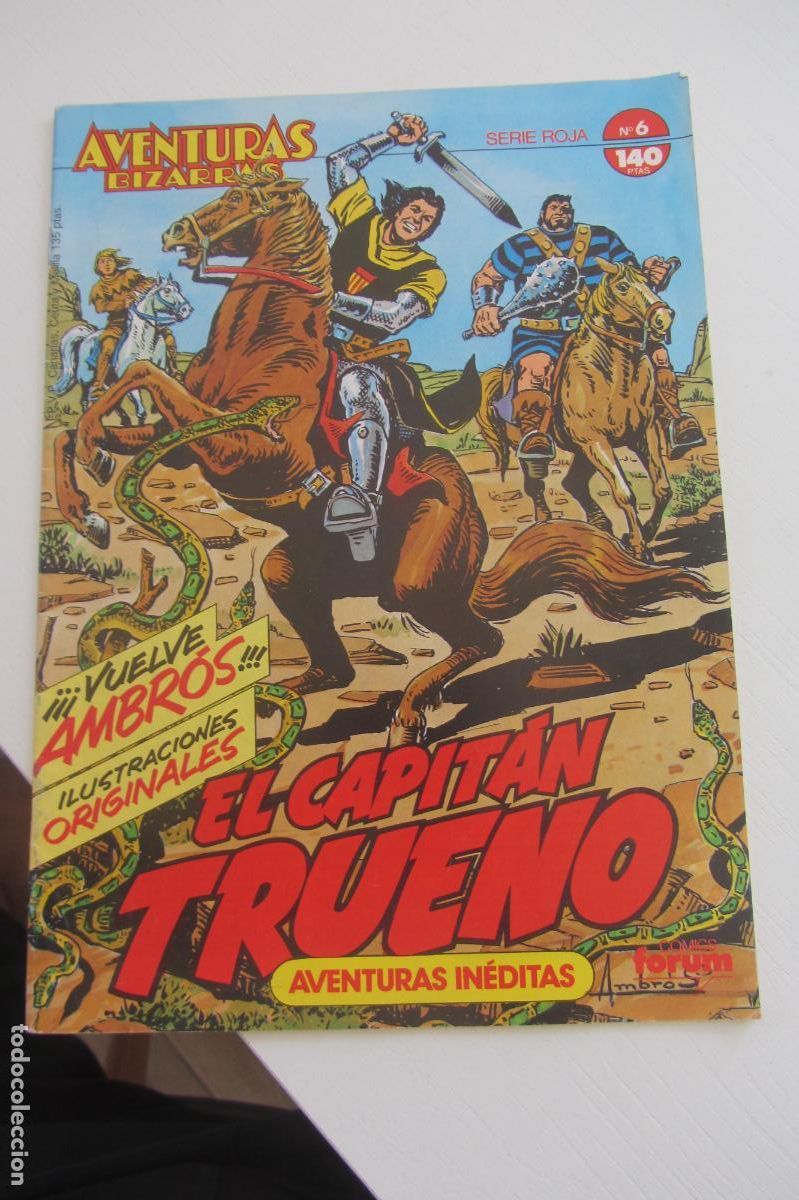 C&oacute;mics: EL CAPITAN TRUENO. AVENTURAS BIZARRAS. N&ordm; 6. FORUM arx89