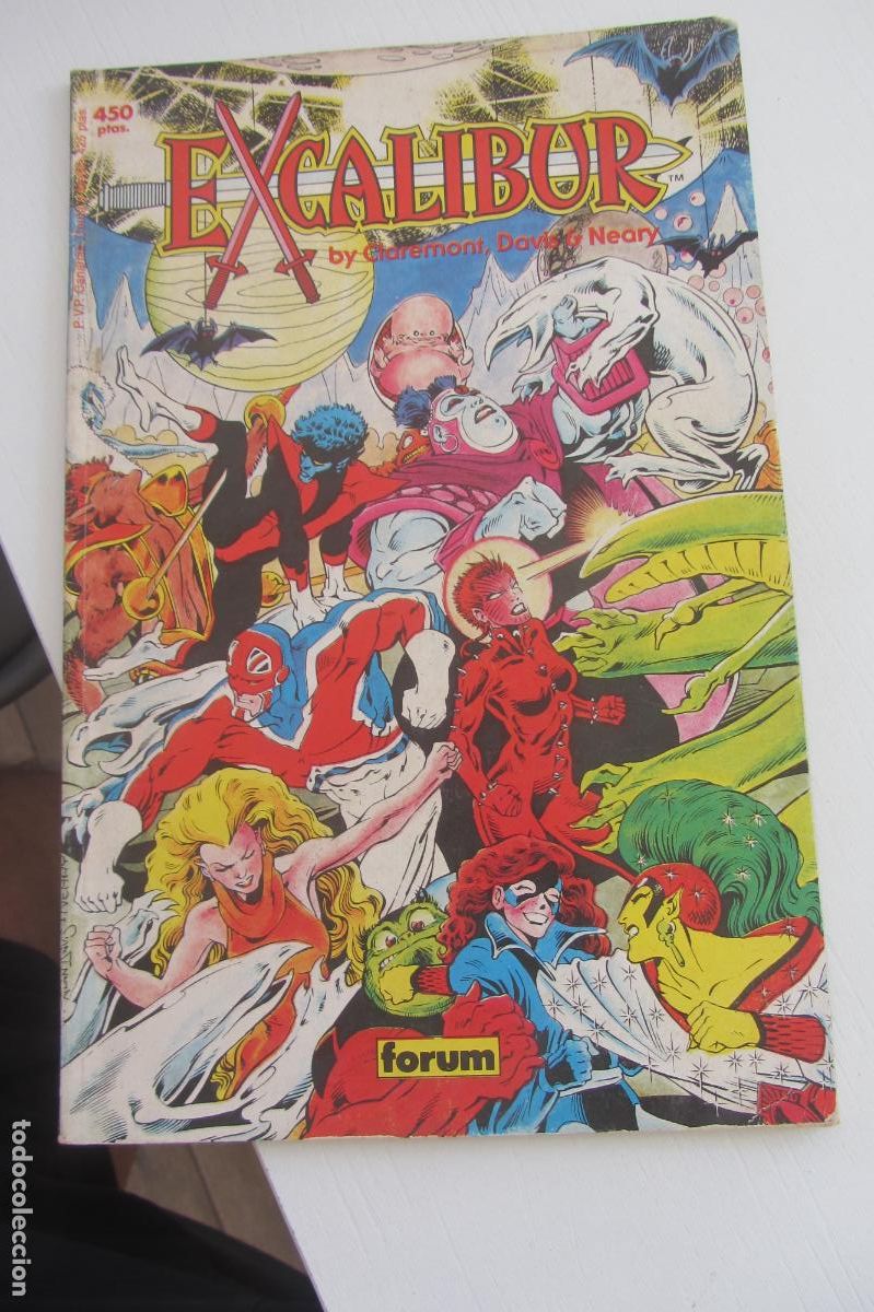 C&oacute;mics: COLECCI&Oacute;N PRESTIGIO N&ordm;1 EXCALIBUR: ESPADA EN ALTO (FORUM-MAYO 1989) CLAREMONT - DAVIS arx89
