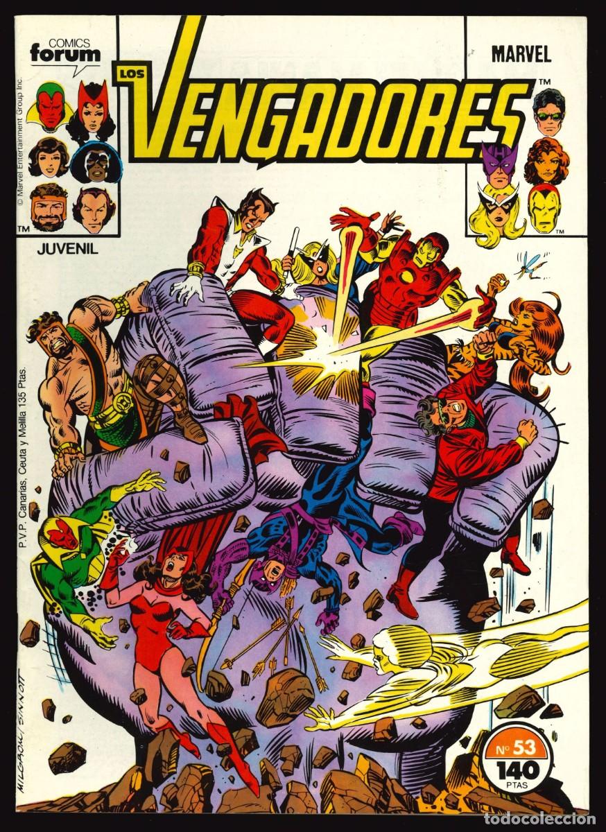 C&oacute;mics: LOS VENGADORES (VOL. 1) - COMICS FORUM / N&Uacute;MERO 53