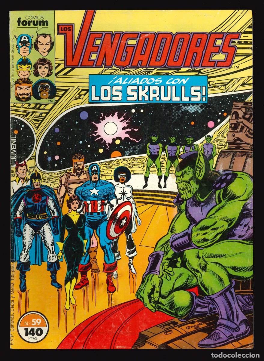 C&oacute;mics: LOS VENGADORES (VOL. 1) - COMICS FORUM / N&Uacute;MERO 59