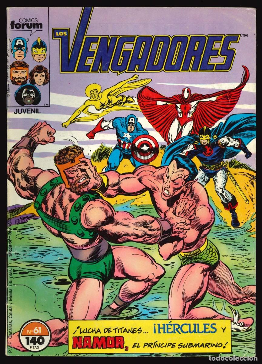 C&oacute;mics: LOS VENGADORES (VOL. 1) - COMICS FORUM / N&Uacute;MERO 61 - Foto 1