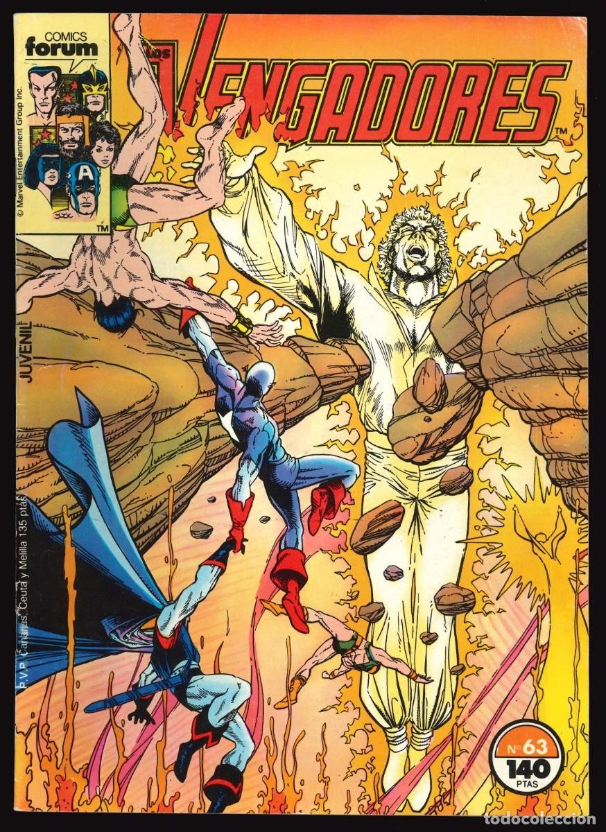C&oacute;mics: LOS VENGADORES (VOL. 1) - COMICS FORUM / N&Uacute;MERO 63