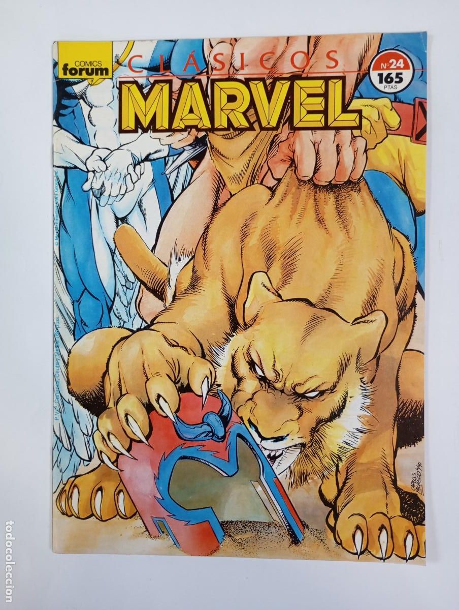 C&oacute;mics: CL&Aacute;SICOS MARVEL. N&ordm; 24. COMICS FORUM. TDKR91 - Foto 1