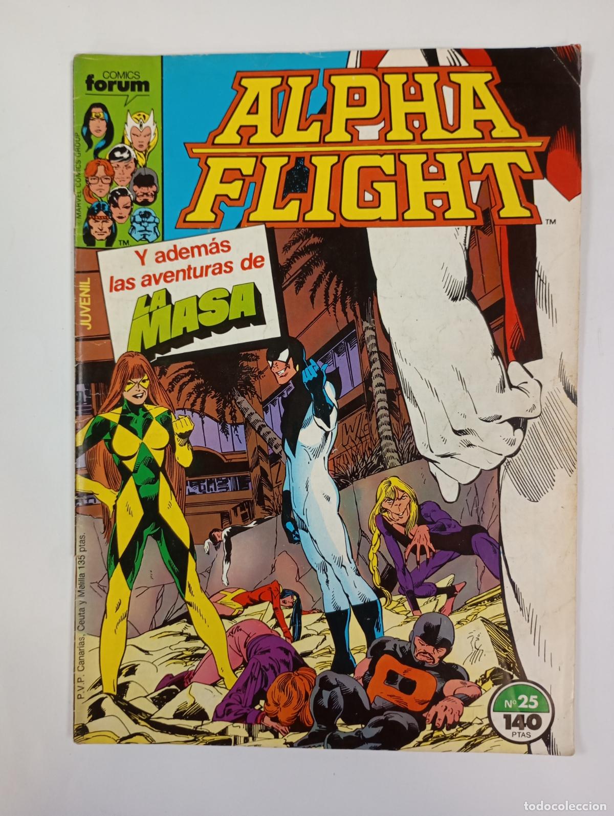 C&oacute;mics: ALPHA FLIGHT N&ordm; 25. COMICS FORUM. TDKR91 - Foto 1