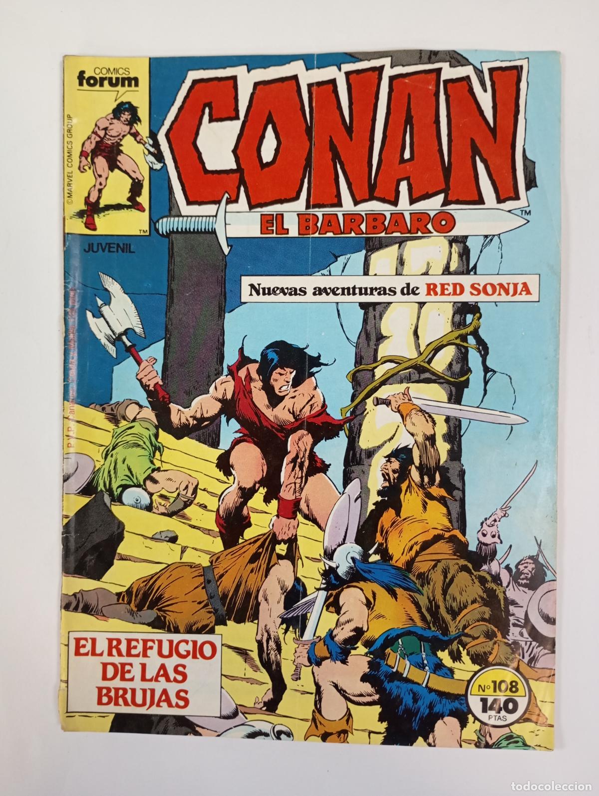 C&oacute;mics: CONAN EL B&Aacute;RBARO N&ordm; 108. COMICS FORUM. TDKR91 - Foto 1