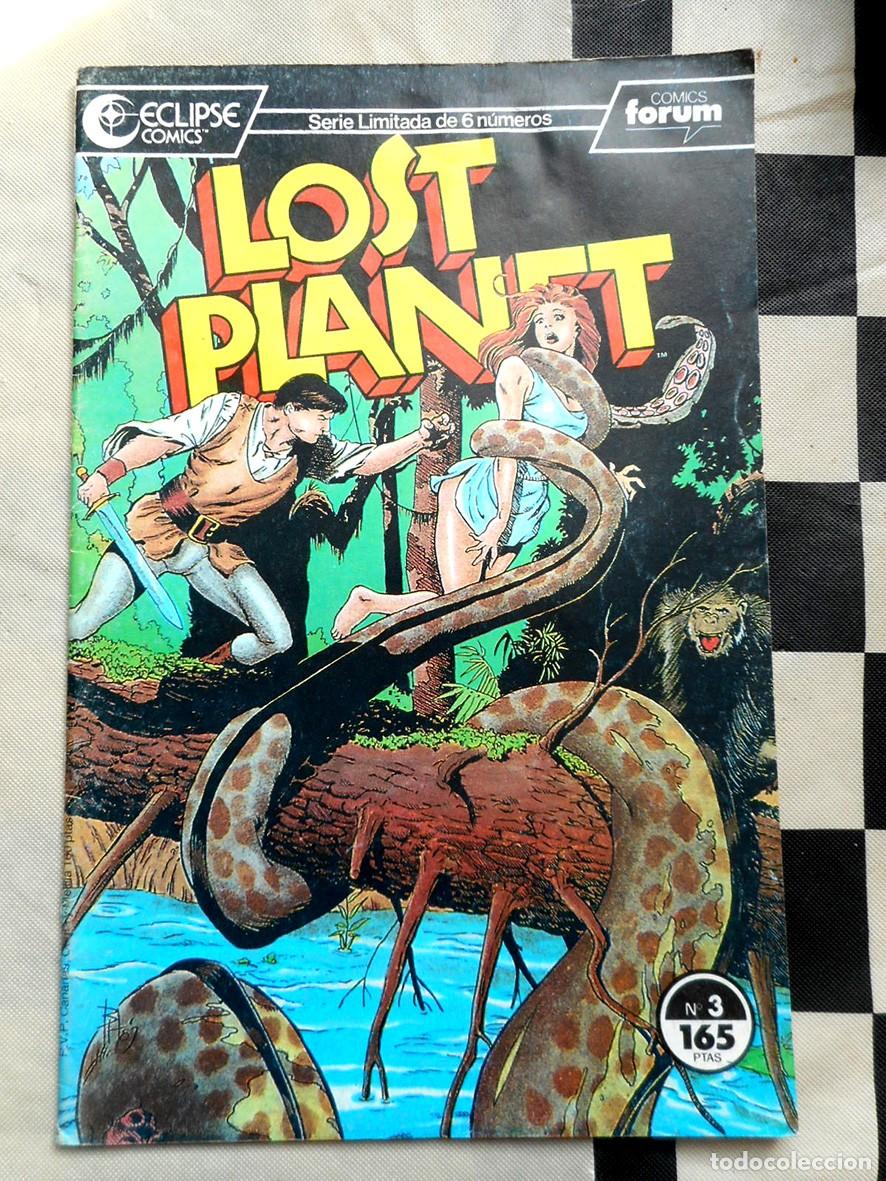 C&oacute;mics: LOST PLANET N&ordm;3 (FORUM- MAYO 1990) BO HAMPTON - Foto 1