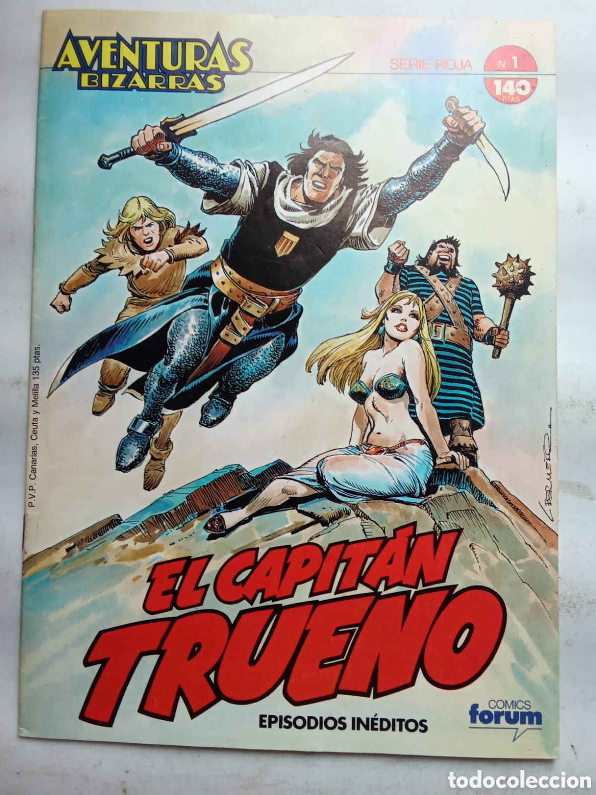 Comics : EL CAPIT&Aacute;N TRUENO 1 AVENTURAS BIZARRAS