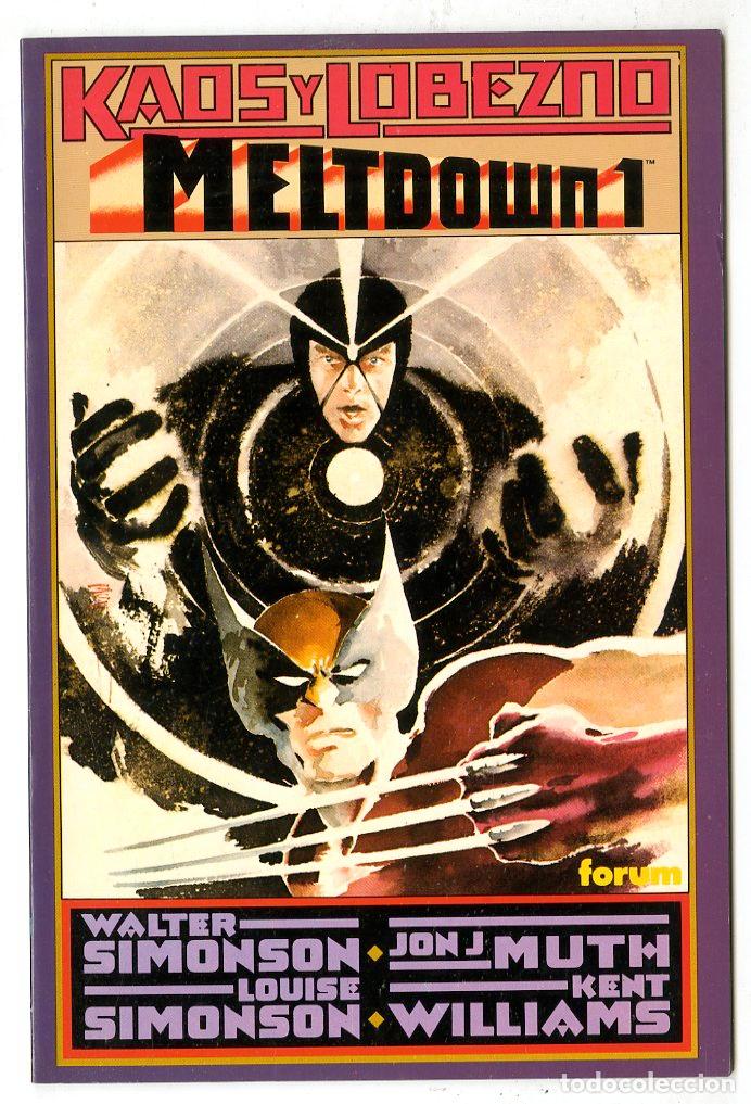 C&oacute;mics: Kaos & Wolverine Meltdown n.1 (Forum, 1992) - Walter Simonson / Louise Simonson / Jon J Muth / Kent