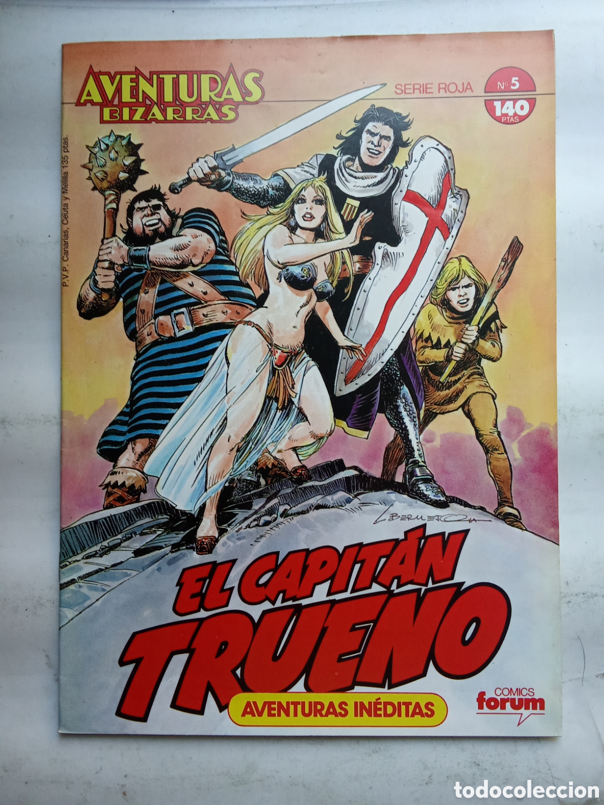 C&oacute;mics: CAPITAN TRUENO 5 AVENTURAS BIZARRAS