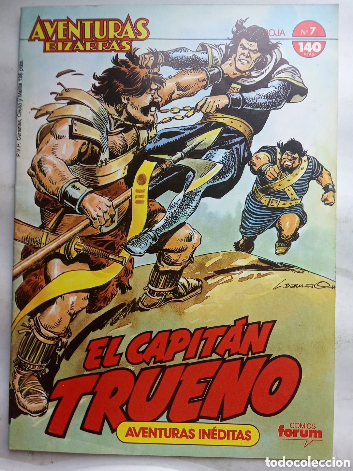 C&oacute;mics: EL CAPIT&Aacute;N TRUENO 7 AVENTURAS BIZARRAS