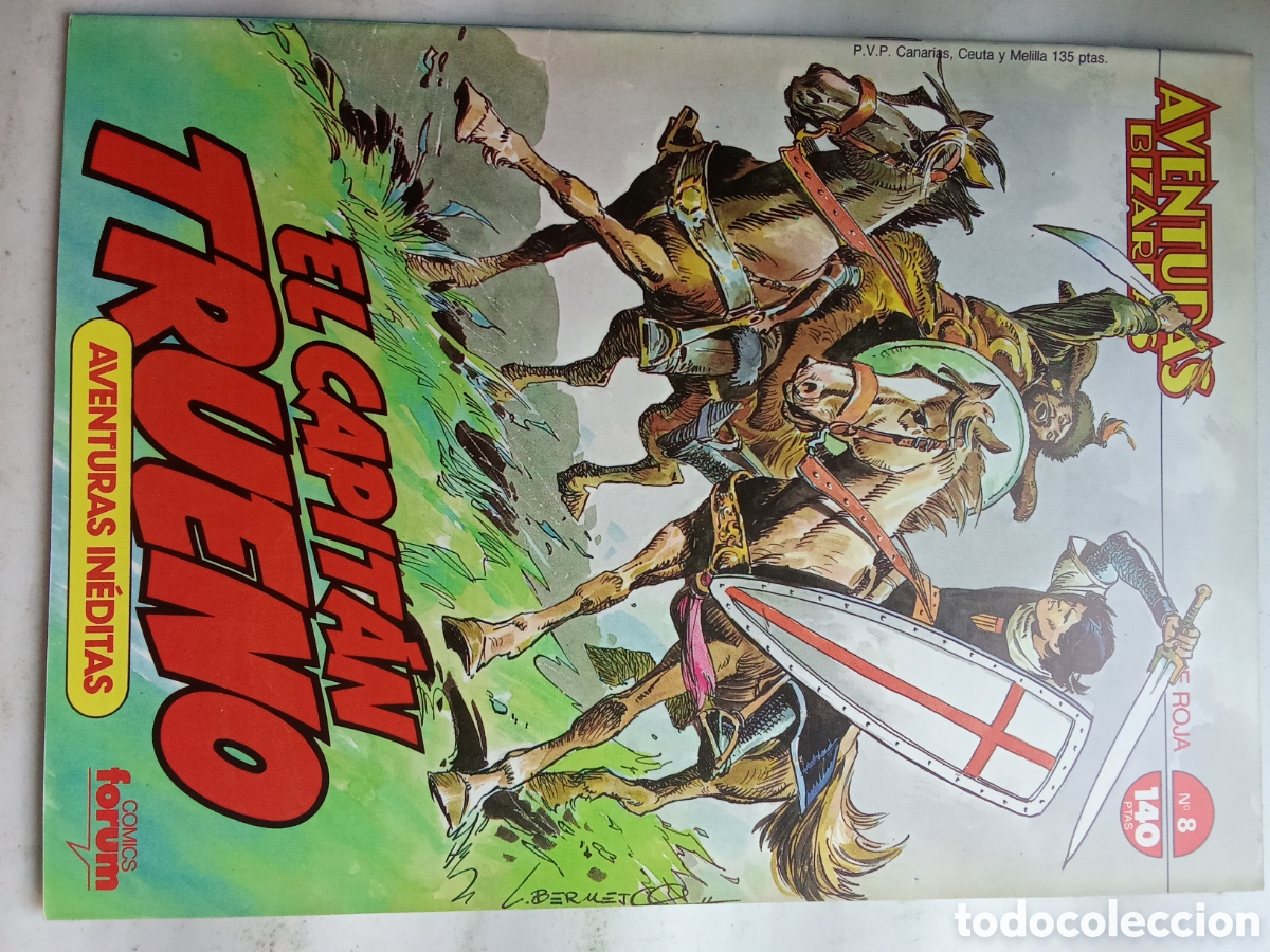 C&oacute;mics: EL CAPIT&Aacute;N TRUENO 8 AVENTURAS BIZARRAS