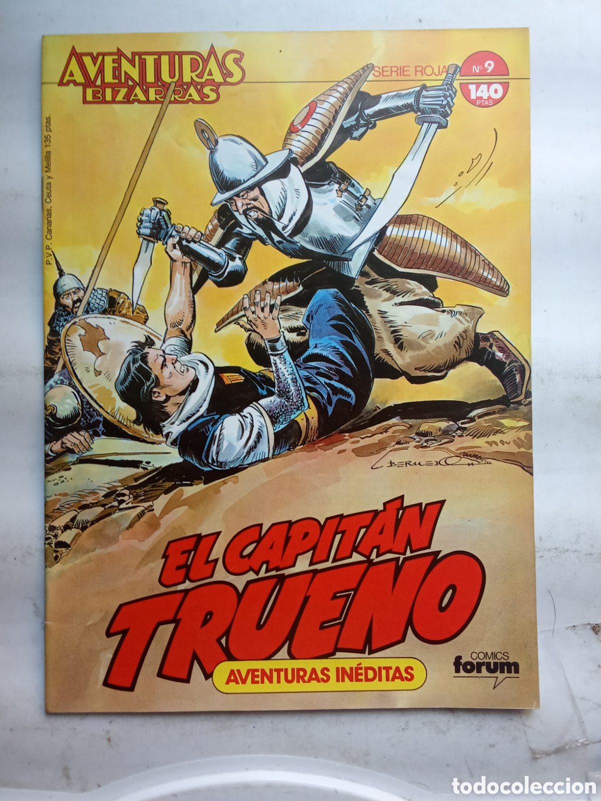 C&oacute;mics: EL CAPIT&Aacute;N TRUENO 9 AVENTURAS BIZARRAS