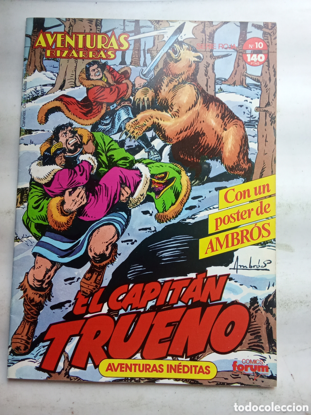 C&oacute;mics: EL CAPIT&Aacute;N TRUENO 10 AVENTURAS BIZARRAS