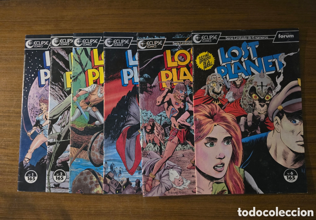 C&oacute;mics: LOST PLANET,COMPLETA 6 EJEMPLARES,(ECLIPSE COMICS- COMICS FORUM) - Foto 1