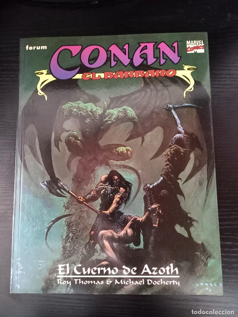 C&oacute;mics: Conan el B&aacute;rbaro. El Cuerno de Azoth (Novelas Gr&aacute;ficas Conan Color n&ordm; 5)