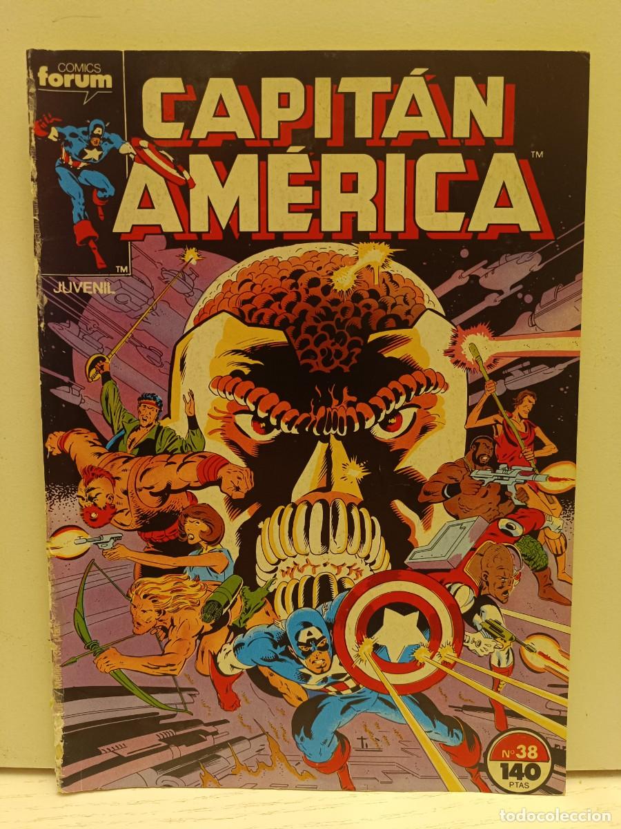 C&oacute;mics: CAPITAN AMERICA NUMERO 38 DE RETAPADO VER FOTOS