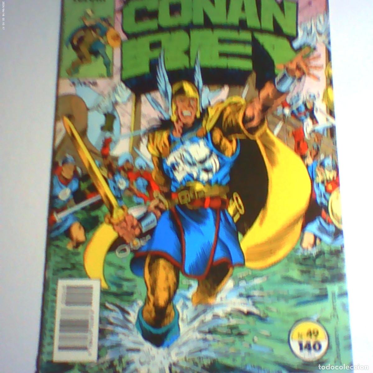 C&oacute;mics: conan rey n&ordm; 49 forum 1988 (seminuevo) - Foto 1