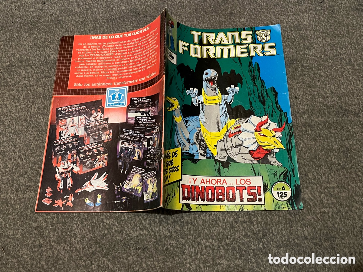 C&oacute;mics: TRANS FORMERS / TRANSFORMERS N&ordm; 6. Y ahora... Los Dinobots! Comics Forum. Juvenil. 125ptas