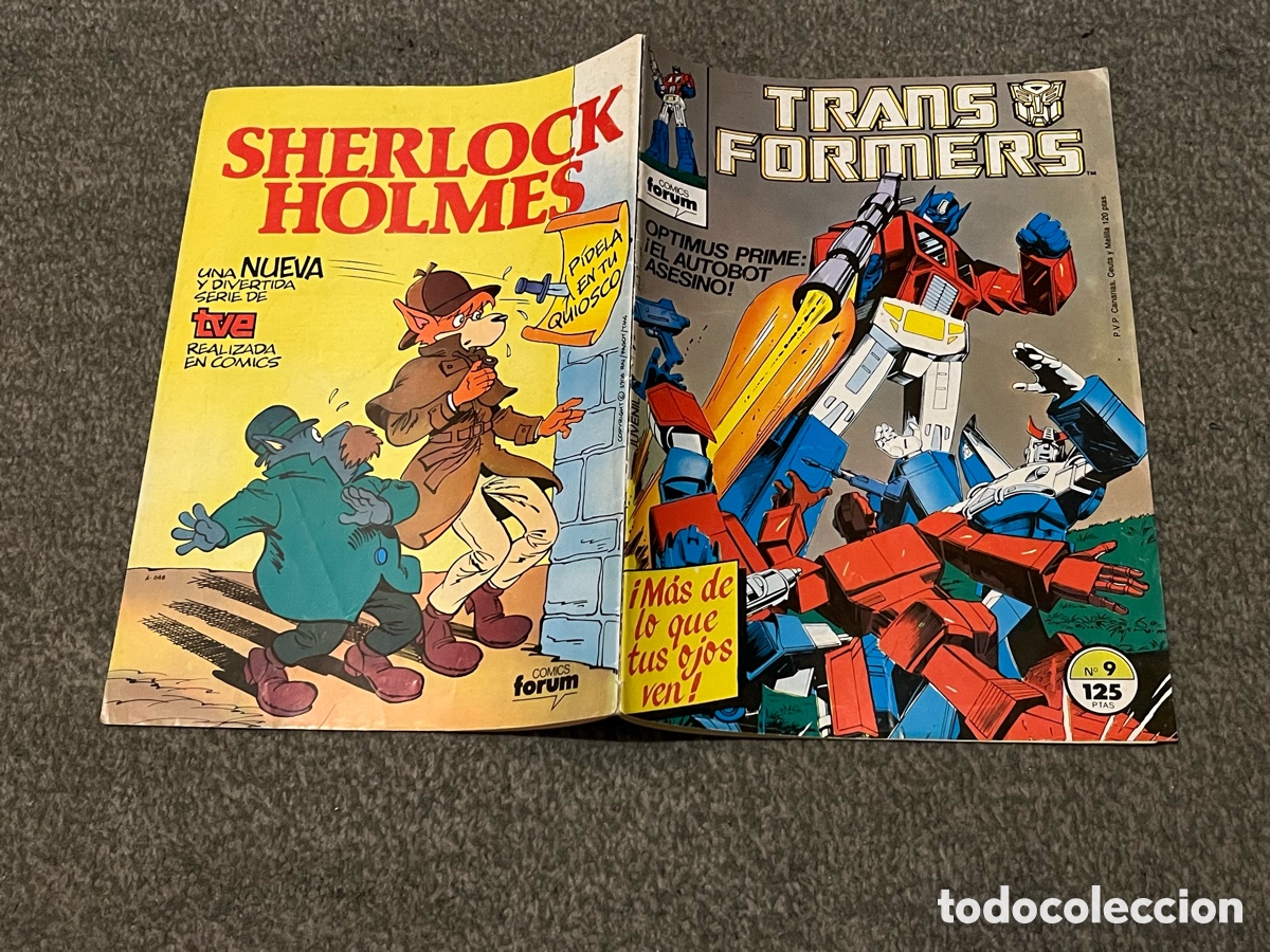 C&oacute;mics: TRANS FORMERS / TRANSFORMERS N&ordm; 9. Optimus Prime: El autobot asesino. Comics Forum.Incl P&oacute;ster N&ordm; 16