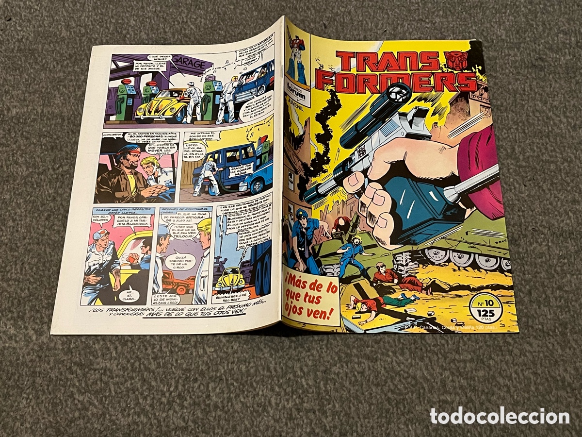 C&oacute;mics: TRANS FORMERS / TRANSFORMERS N&ordm; 10. Comics Forum. Juvenil. 125ptas - Foto 1