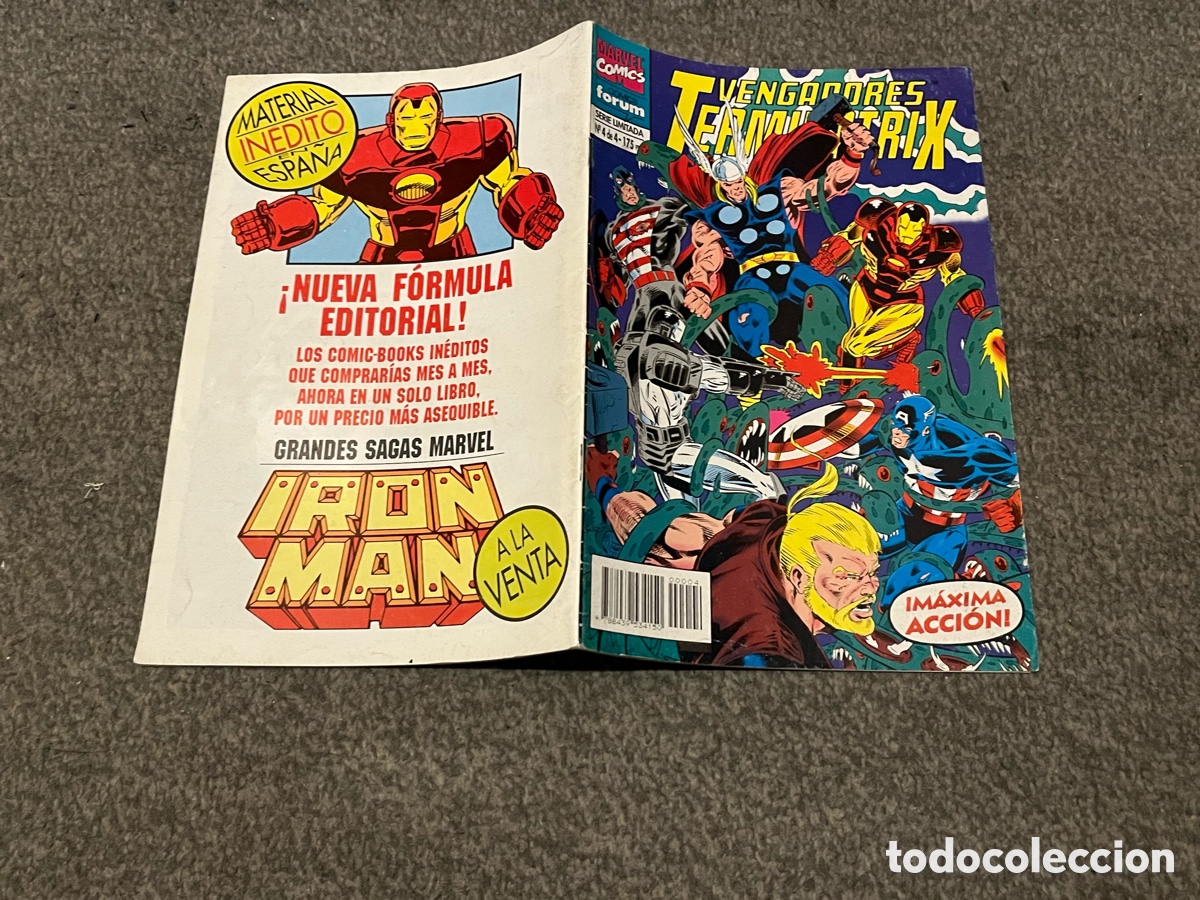 C&oacute;mics: VENGADORES TERMINATRIX N&ordm;4 de 4. Marvel Comics. Forum. Serie Limitada. 175ptas