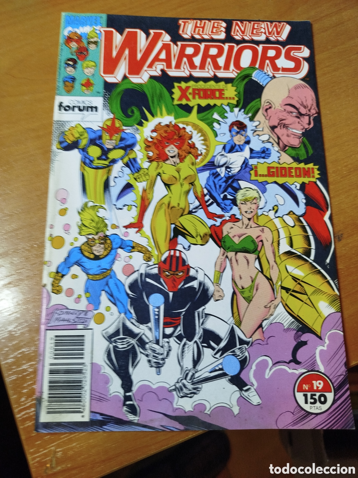 C&oacute;mics: The new Warriors 19. Nuevos guerreros. X force. Comics forum