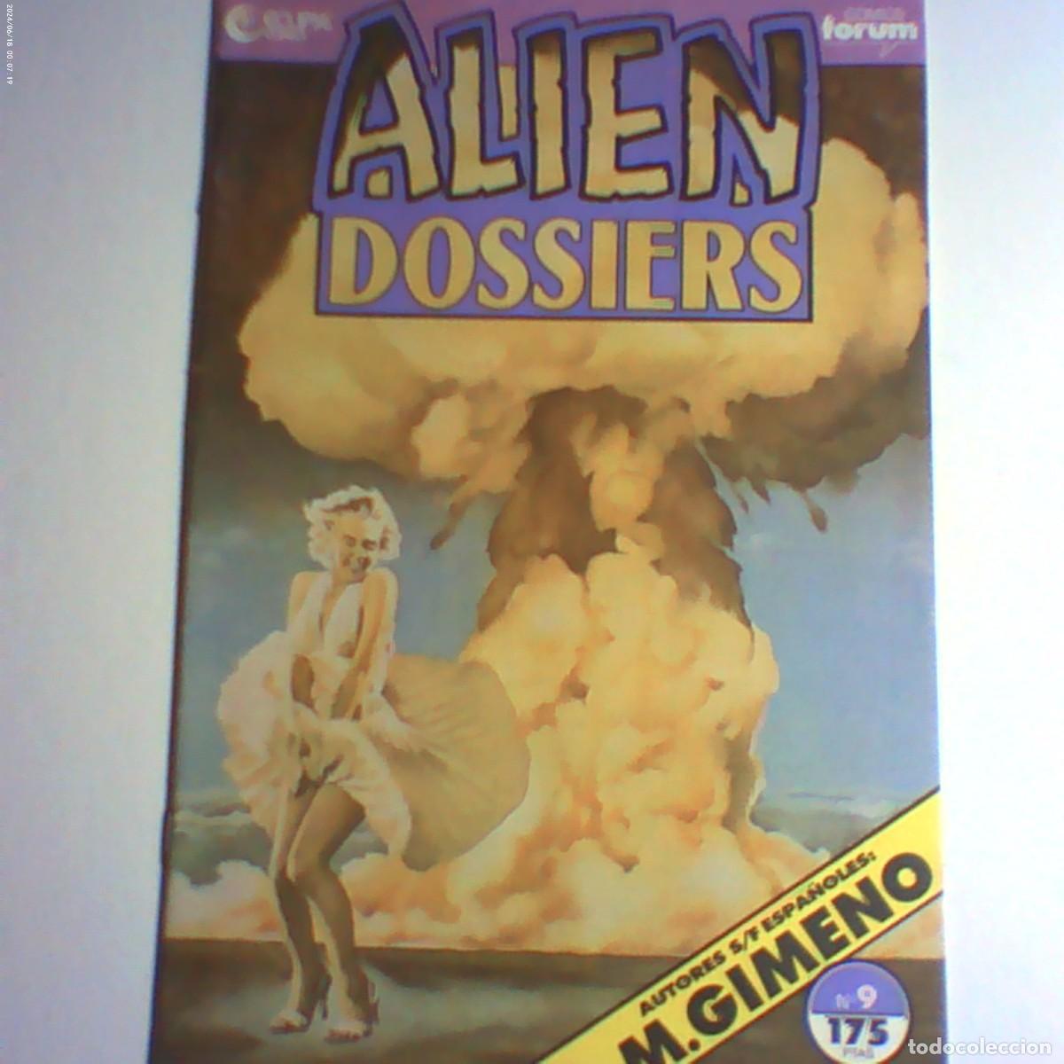C&oacute;mics: alien dossiers n&ordm; 9. eclipse forum 1992 (seminuevo) - Foto 1