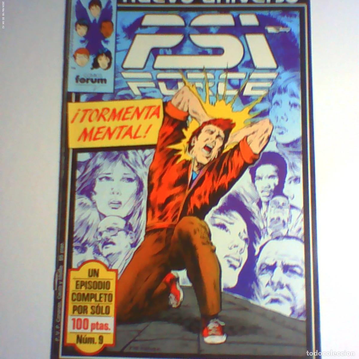C&oacute;mics: nuevo universo n&ordm; 9. psi force marvel forum 1987 (seminuevo)