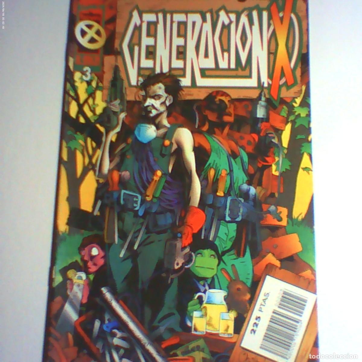 C&oacute;mics: x-men n&ordm; 3. generaci&oacute;n x. marvel forum 1995 (seminuevo)