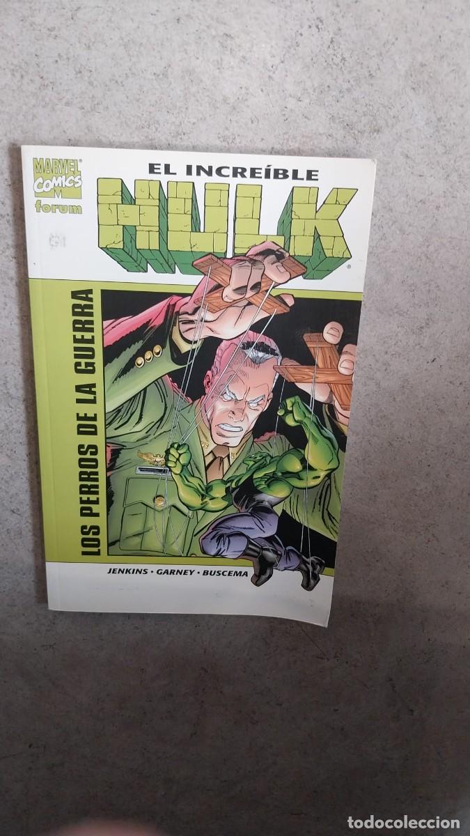 C&oacute;mics: El incre&iacute;ble Hulk: los peores de la guerra.