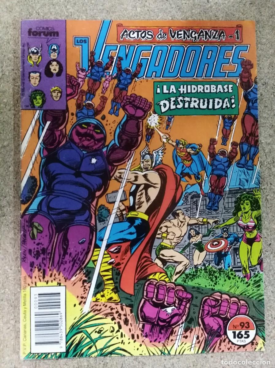 C&oacute;mics: Los Vengadores 93.Vol.1.Marvel.Forum