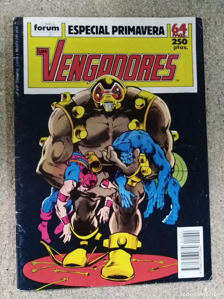 C&oacute;mics: Los Vengadores.Especial Primavera 1989.Vol.1.Marvel.Forum