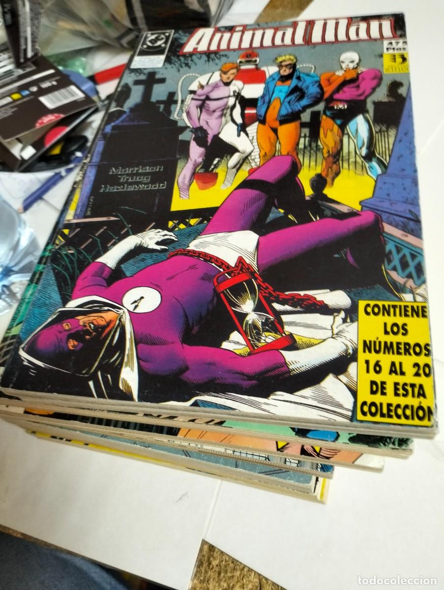 C&oacute;mics: ANIMAL MAN ....TOMO 4 ..# 16 al. 20 ( RETAPADO 5. N&Uacute;MEROS )... ZINCO