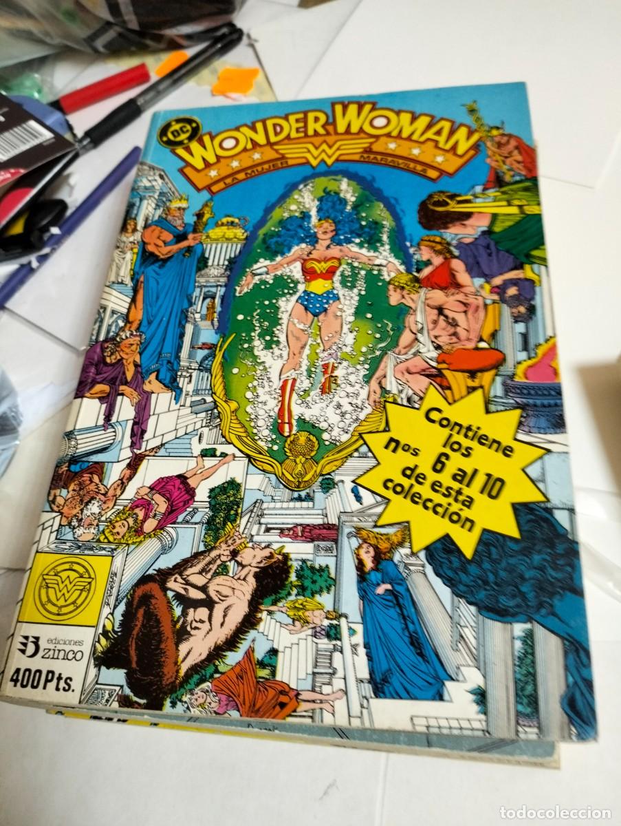 C&oacute;mics: WONDER WOMAN TOMO 2 .... del 6 al 10 ( RETAPADO 5. N&Uacute;MEROS )... ZINCO