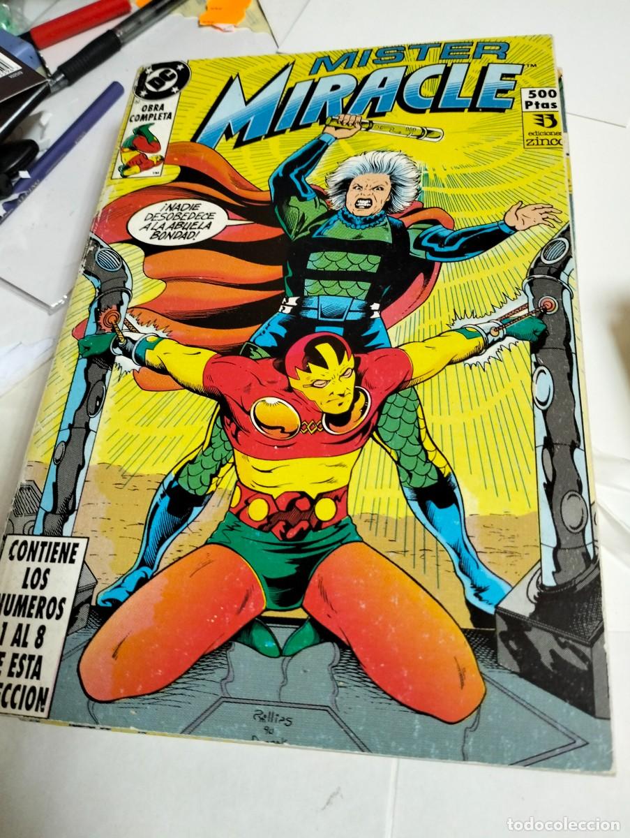 C&oacute;mics: MISTER MIRACLE.... del 1 al 8 ( RETAPADO 8 N&Uacute;MEROS obra completa)... ZINCO