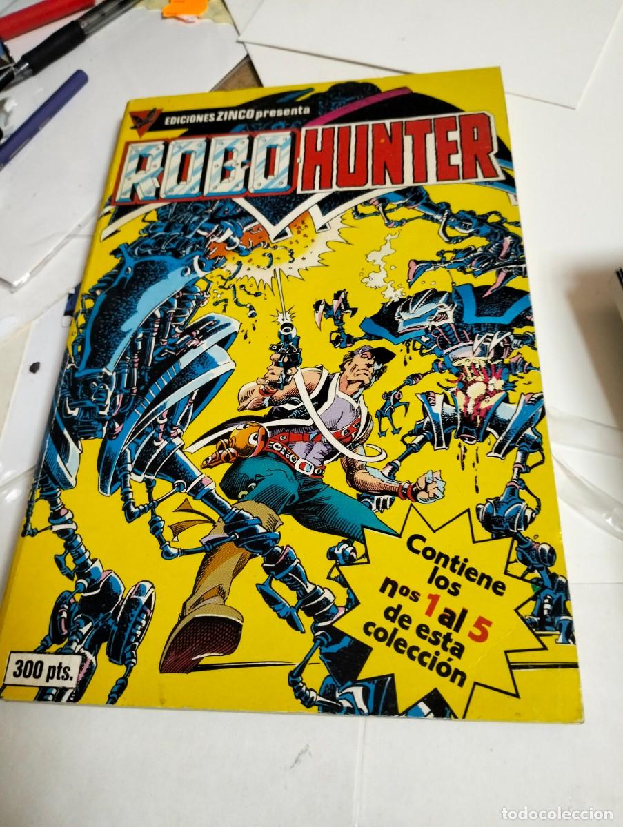 C&oacute;mics: ROBO HUNTER.... del 1 al 5 ( RETAPADO 5 N&Uacute;MEROS obra completa)... ZINCO