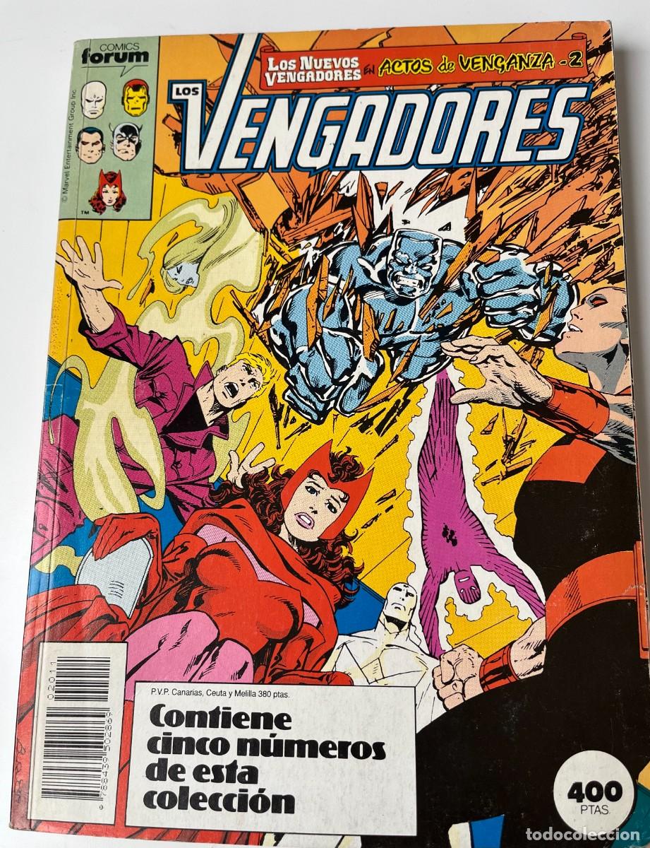 C&oacute;mics: LOS VENGADORES 91-95 RETAPADO FORUM ACTOS DE VENGANZA