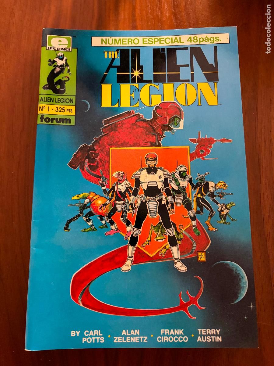 C&oacute;mics: THE ALIEN LEGION , COLECCI&Oacute;N COMPLETA , 13 N&Uacute;MEROS , EDITORIAL FORUM
