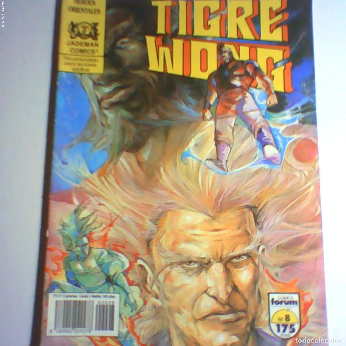 C&oacute;mics: tigre wong n&ordm; 8. forum 1990 (seminuevo)